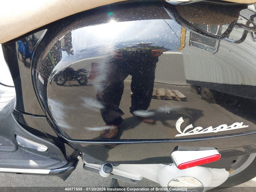 2007 Vespa Gts 250 VIN: ZAPM459L675002640 Lot: 40077555
