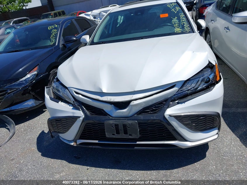 2022 Toyota Camry Xse VIN: 4T1K31AKXNU578737 Lot: 40073392