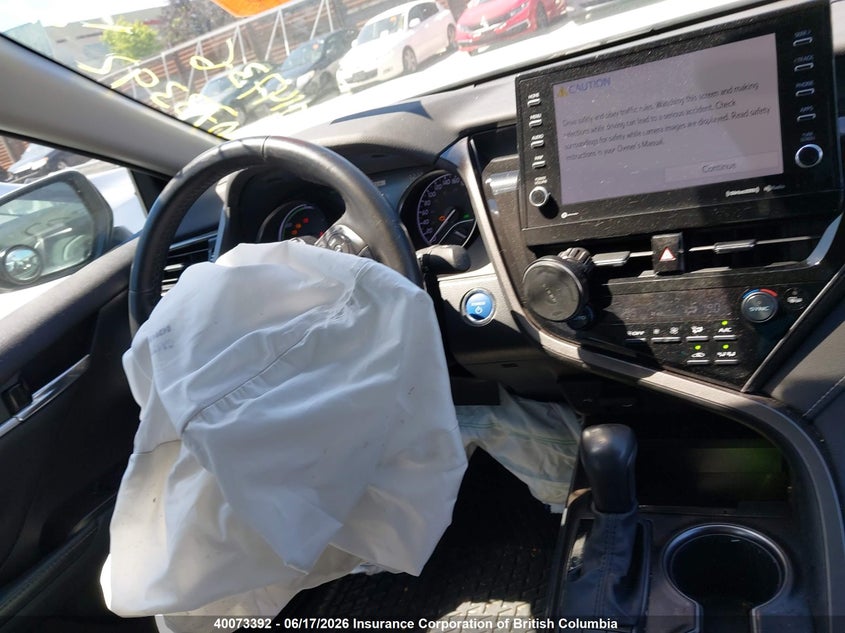2022 Toyota Camry Xse VIN: 4T1K31AKXNU578737 Lot: 40073392