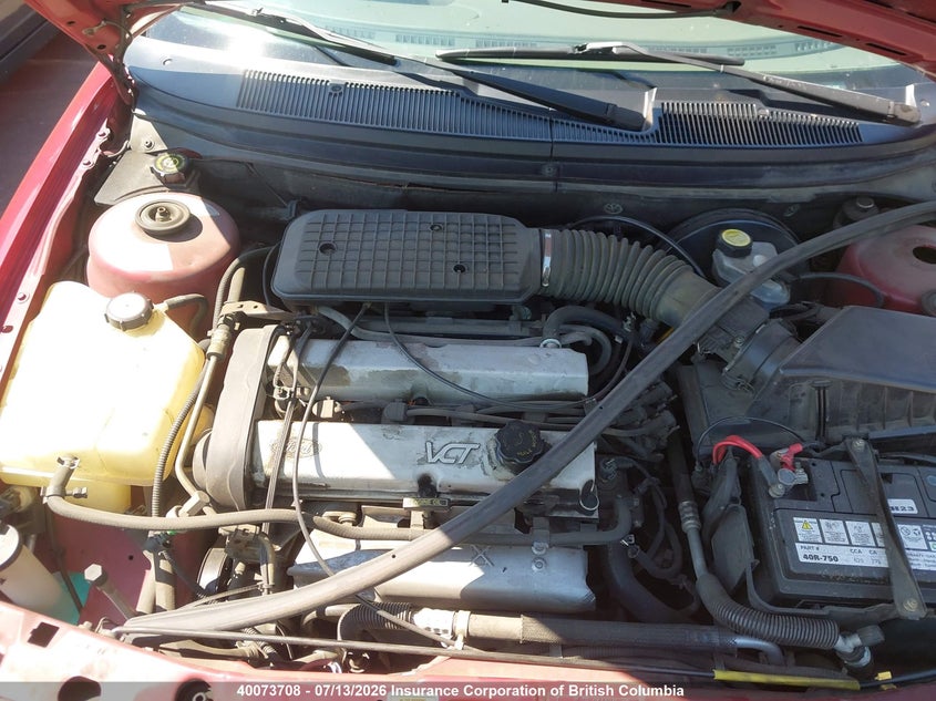 1999 MERCURY MYSTIQUE SEDAN 2.0L I-4 DOHC, VVT, 125HP