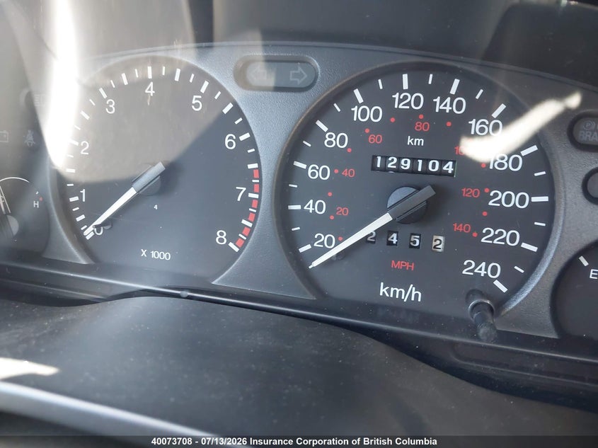 1999 MERCURY MYSTIQUE SEDAN 2.0L I-4 DOHC, VVT, 125HP
