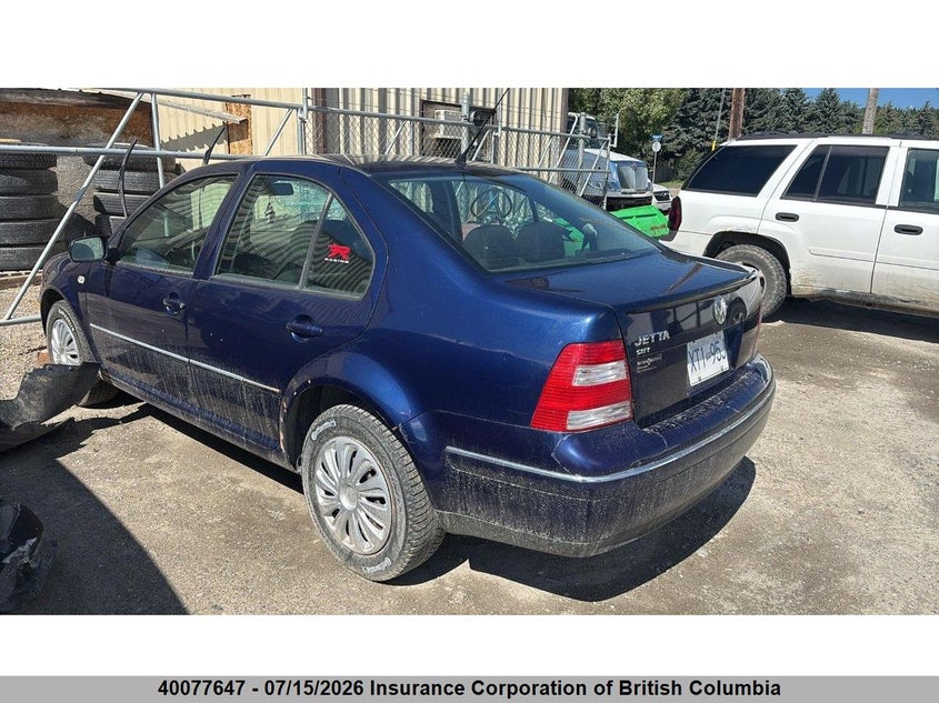 2007 VOLKSWAGEN JETTA SEDAN 2.0L I4 FI F