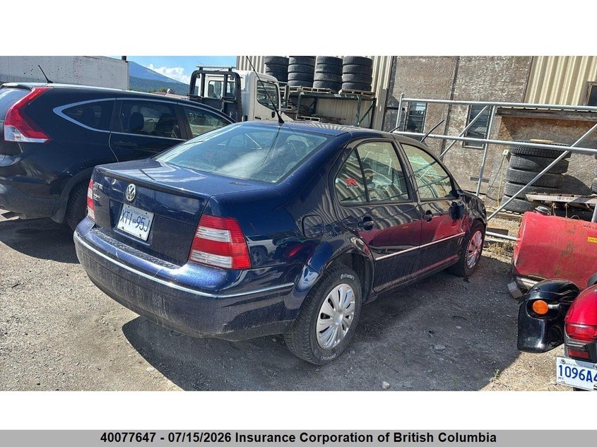2007 VOLKSWAGEN JETTA SEDAN 2.0L I4 FI F