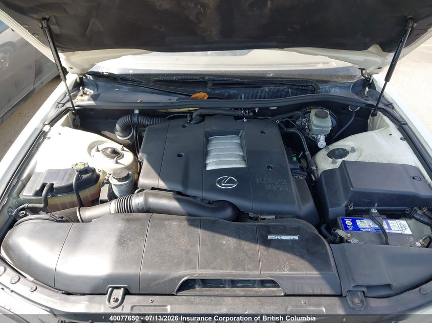 1999 LEXUS LS SEDAN 4.0L V8 FI DOHC 24V F