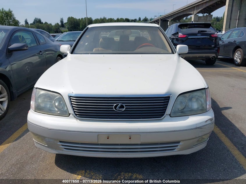 1999 LEXUS LS SEDAN 4.0L V8 FI DOHC 24V F