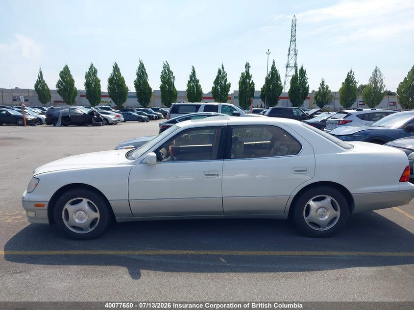 1999 LEXUS LS SEDAN 4.0L V8 FI DOHC 24V F