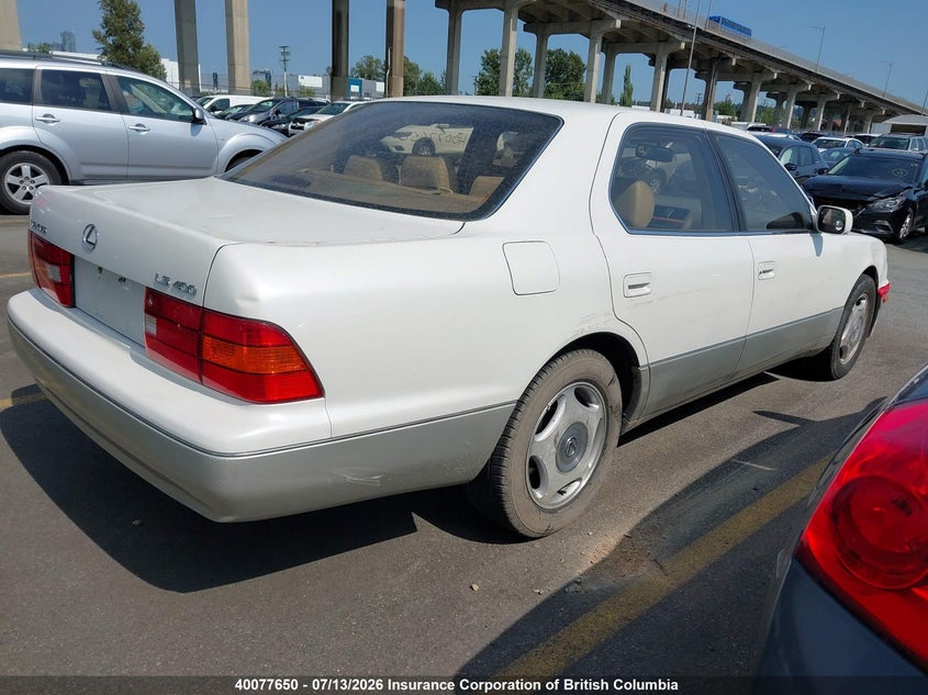 1999 LEXUS LS SEDAN 4.0L V8 FI DOHC 24V F