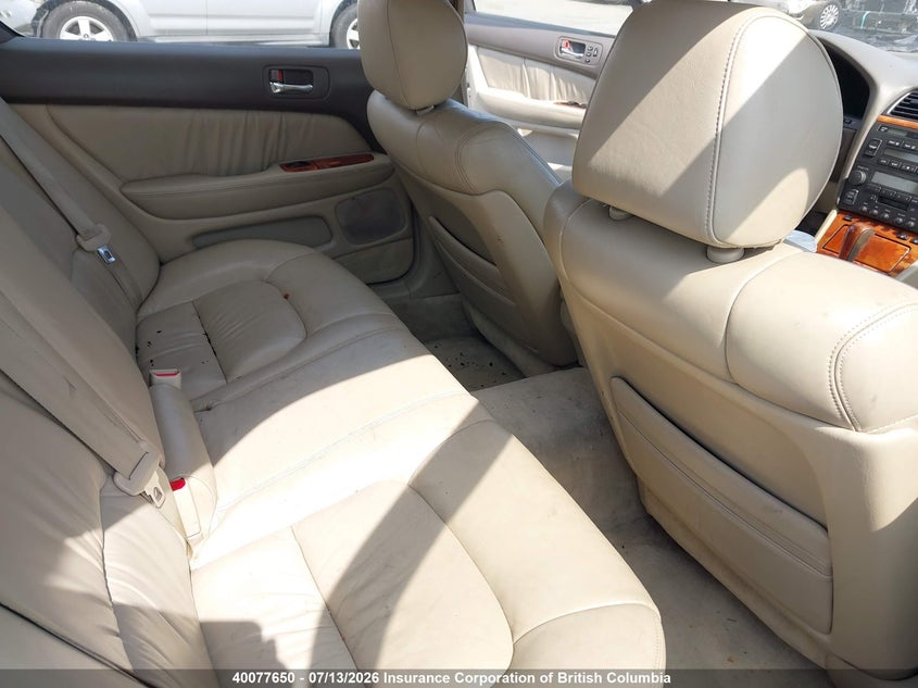 1999 LEXUS LS SEDAN 4.0L V8 FI DOHC 24V F