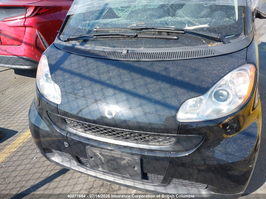 2011 SMART FORTWO COUPE 1.0L I3 FI DOHC 12V NF4