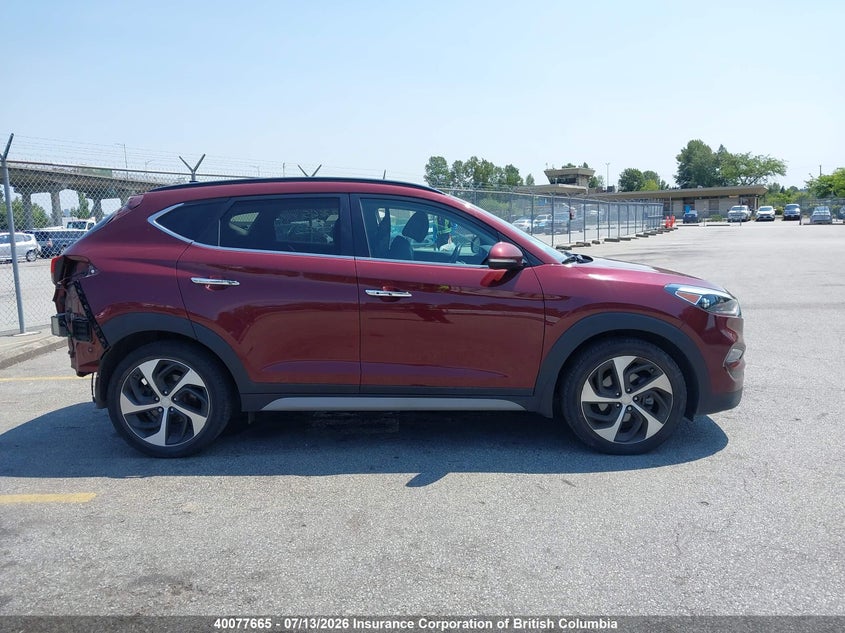 2017 Hyundai Tucson Limited VIN: KM8J3CA22HU407024 Lot: 40077665