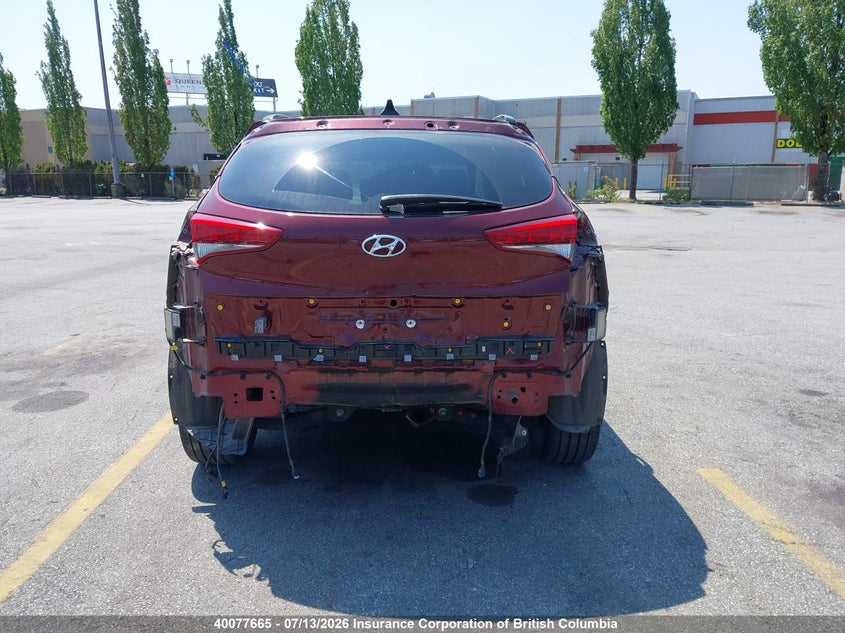 2017 Hyundai Tucson Limited VIN: KM8J3CA22HU407024 Lot: 40077665