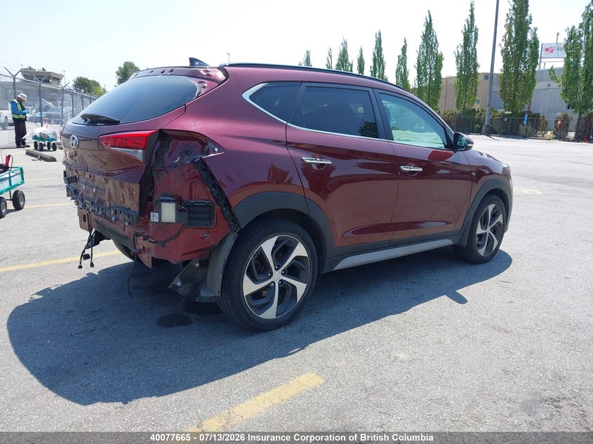 Vin: km8j3ca22hu407024, lot: 30094109, hyundai tucson limited 20174