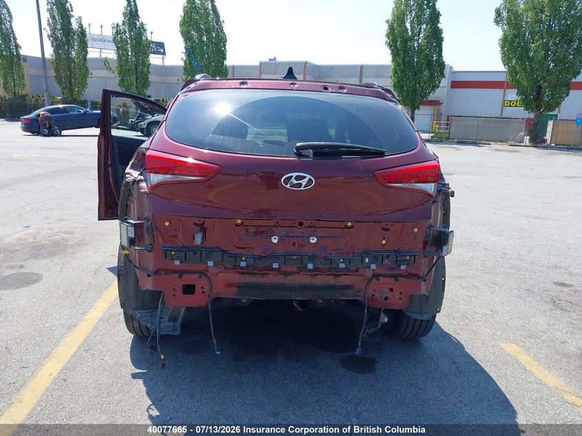 2017 Hyundai Tucson Limited VIN: KM8J3CA22HU407024 Lot: 40077665