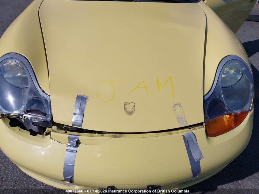 1999 PORSCHE BOXSTER CABRIO 2.5L H-6 DOHC, VVT, 201HP