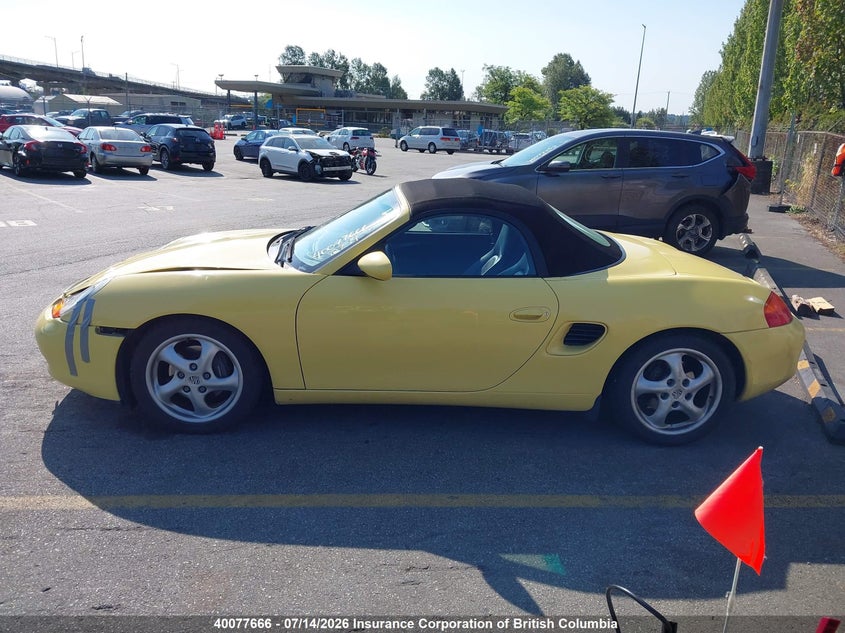 1999 PORSCHE BOXSTER CABRIO 2.5L H-6 DOHC, VVT, 201HP