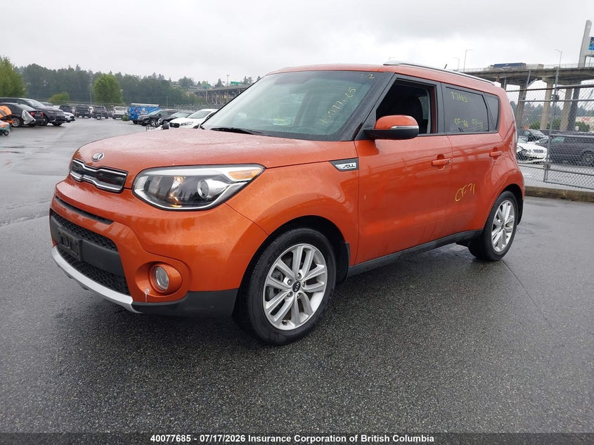 2017 KIA SOUL SPORT UTILITY VEHICLE 2.0L I4 FI DOHC 16V NF4