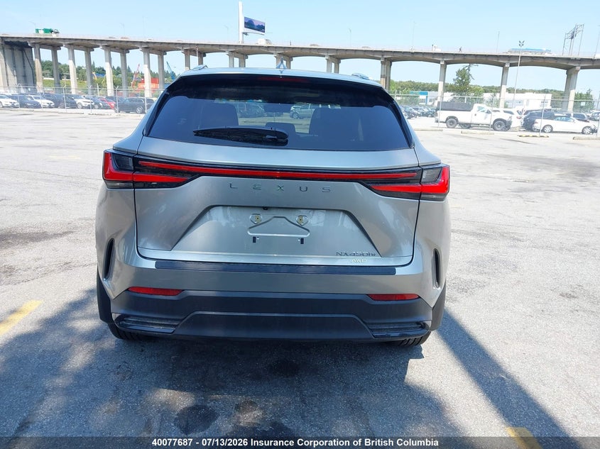 2026 Lexus Nx 450H Luxury/450H F Sport/450H Premium VIN: JTJHKCFZ6T2091222 Lot: 40077687