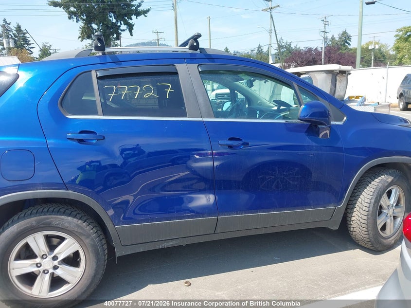 2015 Chevrolet Trax VIN: 3GNCJRSB1FL181030 Lot: 40077727