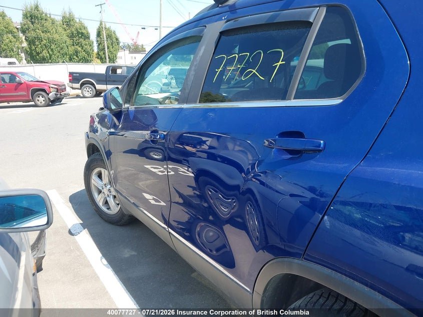2015 Chevrolet Trax VIN: 3GNCJRSB1FL181030 Lot: 40077727
