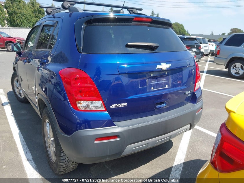 2015 Chevrolet Trax VIN: 3GNCJRSB1FL181030 Lot: 40077727