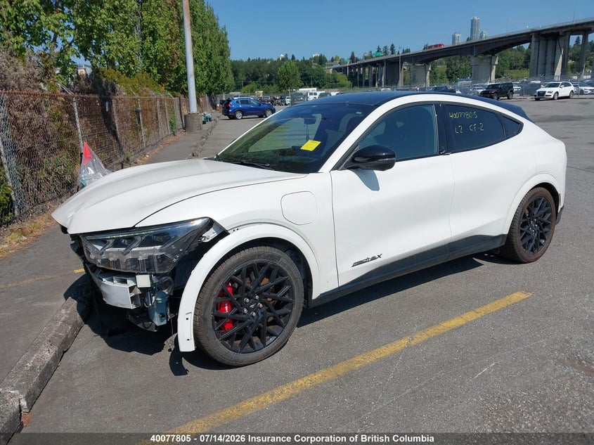 2023 Ford Mustang Mach-E, Front, IAAI, VIN 3FMTK4SX2PMA23548 — photo 2