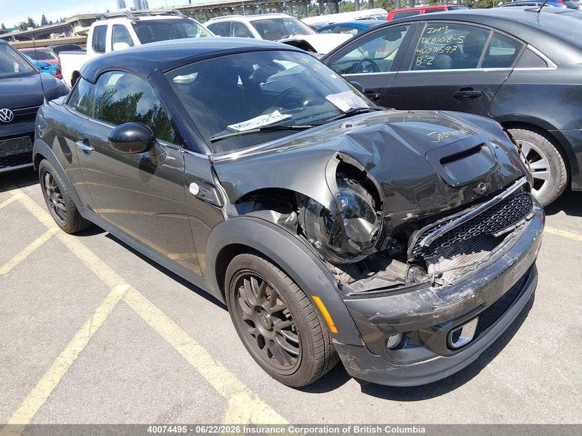 2012 Mini Cooper Coupe S