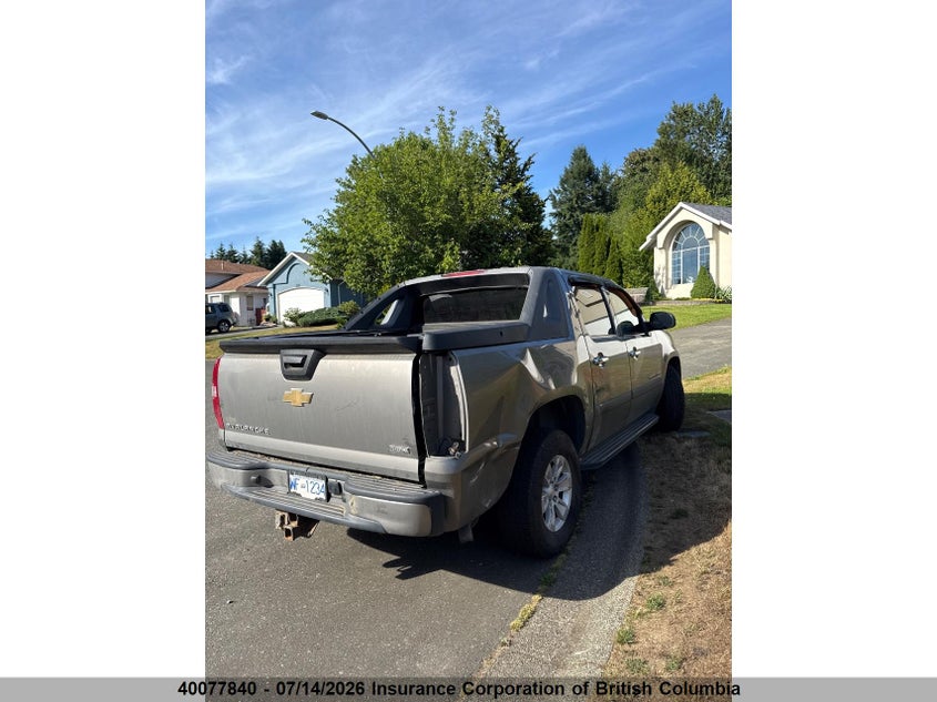 2007 CHEVROLET AVALANCHE TRUCK 5.3L V-8 310HP
