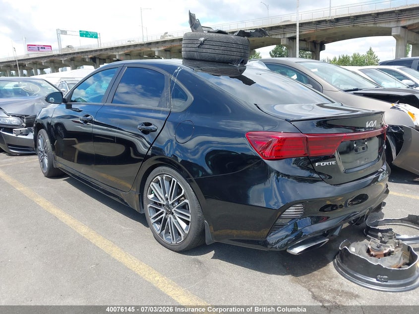 2023 Kia Forte Gt VIN: 3KPF44AC0PE587493 Lot: 40076145