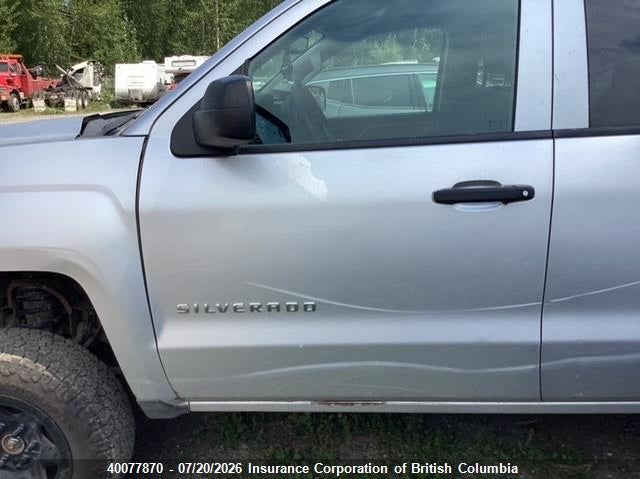 2017 Chevrolet Silverado K1500/K1500 Ls VIN: 1GCUKNEC6HF154975 Lot: 40077870