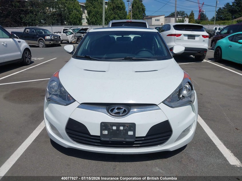 2013 HYUNDAI VELOSTER COUPE 1.6L I4 FI DOHC 16V NF4