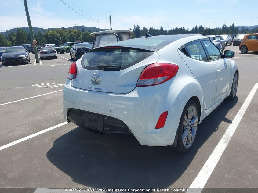 2013 HYUNDAI VELOSTER COUPE 1.6L I4 FI DOHC 16V NF4