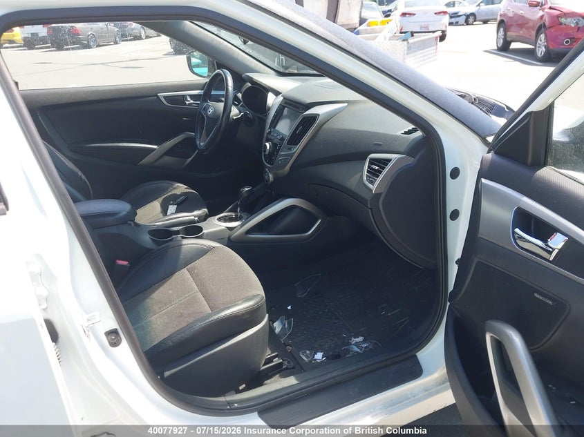 2013 HYUNDAI VELOSTER COUPE 1.6L I4 FI DOHC 16V NF4