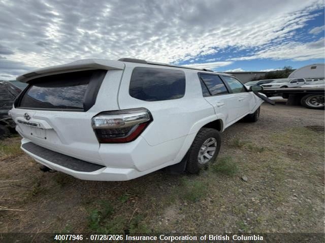 Vin: jtenu5jr7n6039754, lot: 30094437, toyota 4runner 20223