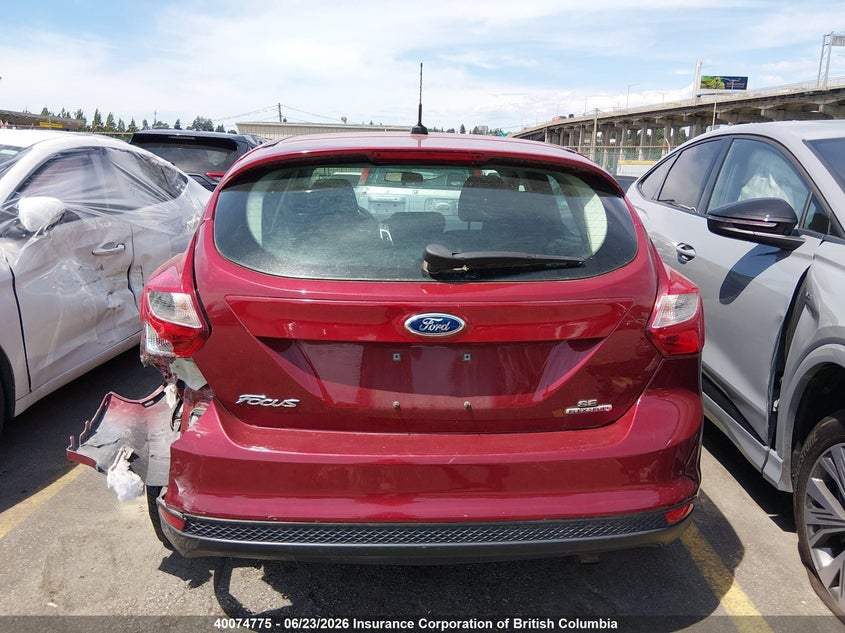 2013 Ford Focus Se VIN: 1FADP3K22DL347269 Lot: 40074775