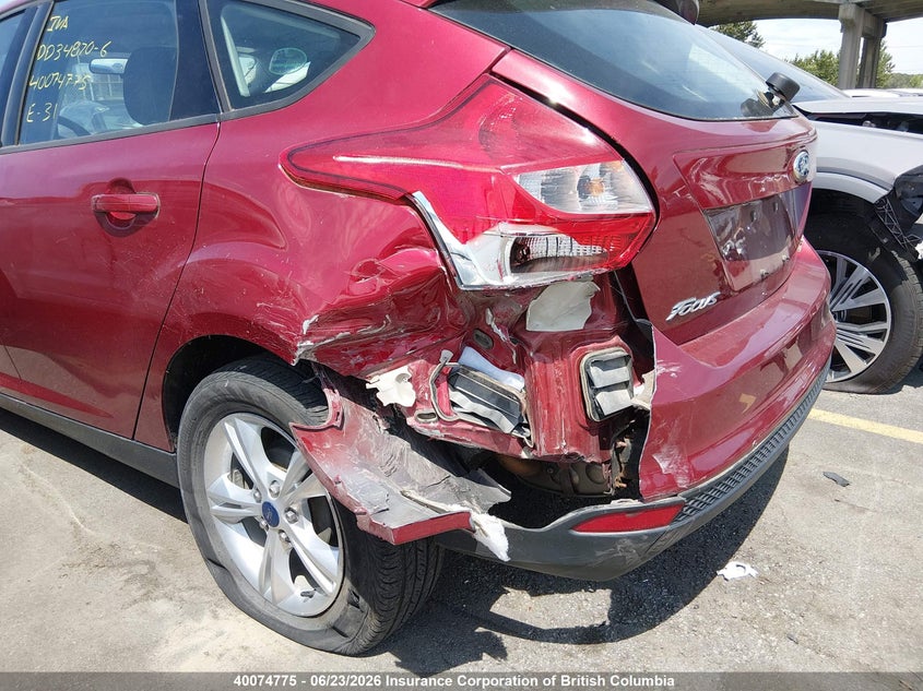 2013 Ford Focus Se VIN: 1FADP3K22DL347269 Lot: 40074775