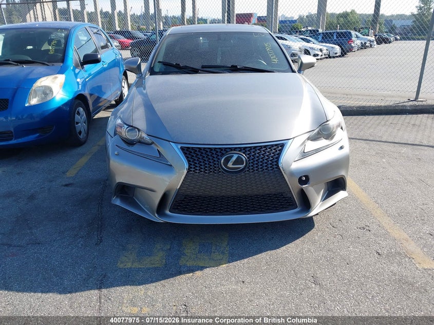 2014 LEXUS IS SEDAN 2.5L V6 FI DOHC 24V NF4