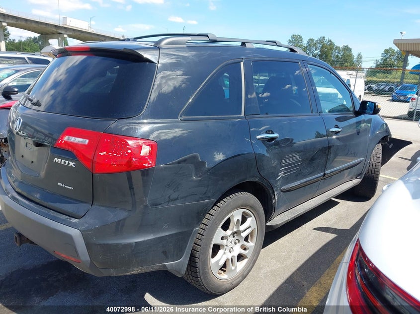 2009 Acura Mdx Technology VIN: 2HNYD28689H002559 Lot: 40072998