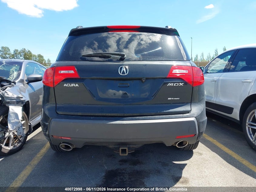 2009 Acura Mdx Technology VIN: 2HNYD28689H002559 Lot: 40072998