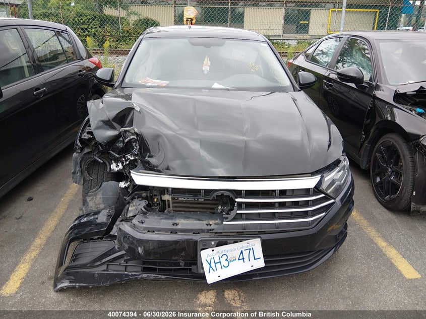 2019 Volkswagen Jetta Sel VIN: 3VWE57BU5KM125217 Lot: 40074394