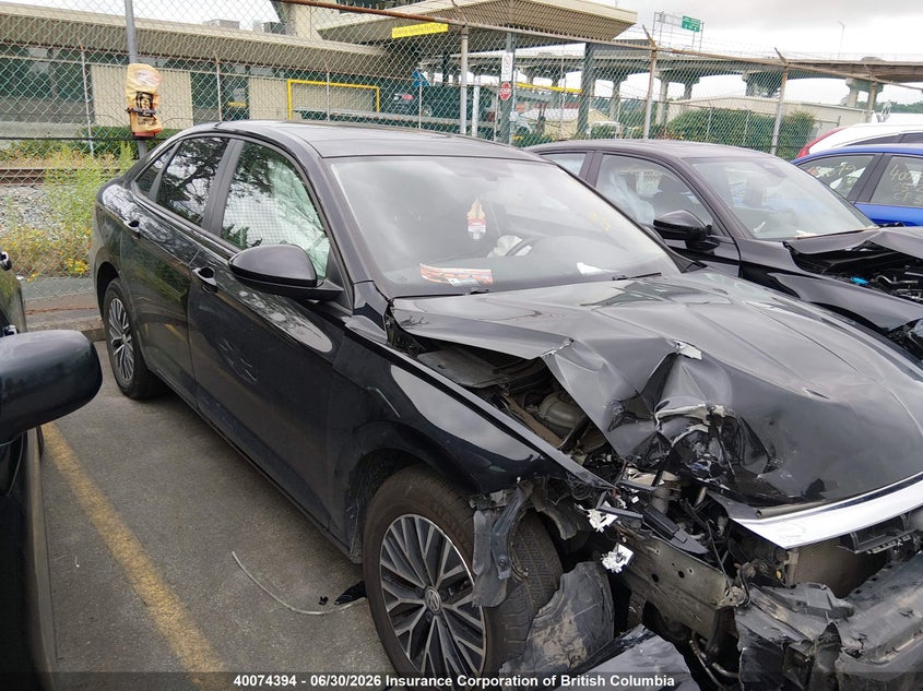 2019 Volkswagen Jetta Sel VIN: 3VWE57BU5KM125217 Lot: 40074394