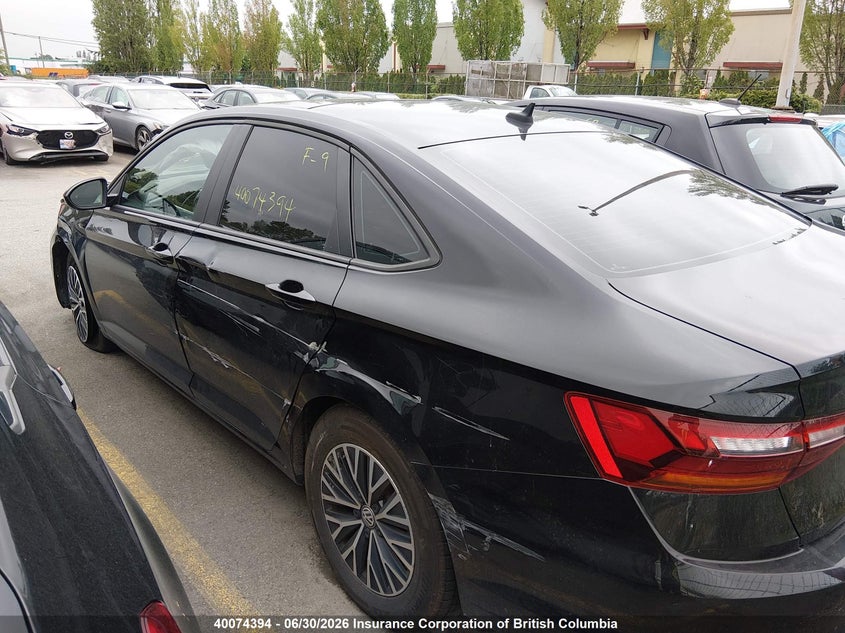 2019 Volkswagen Jetta Sel VIN: 3VWE57BU5KM125217 Lot: 40074394