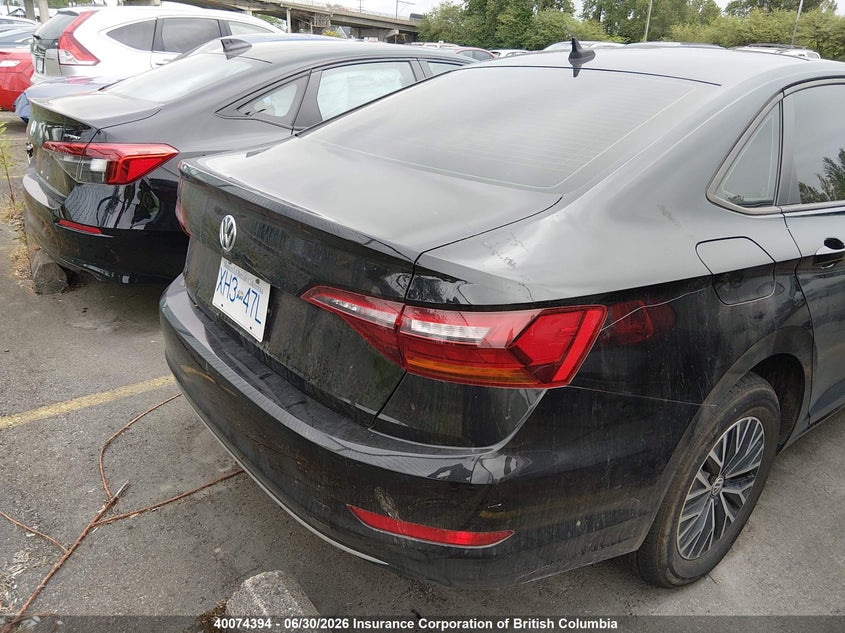2019 Volkswagen Jetta Sel VIN: 3VWE57BU5KM125217 Lot: 40074394