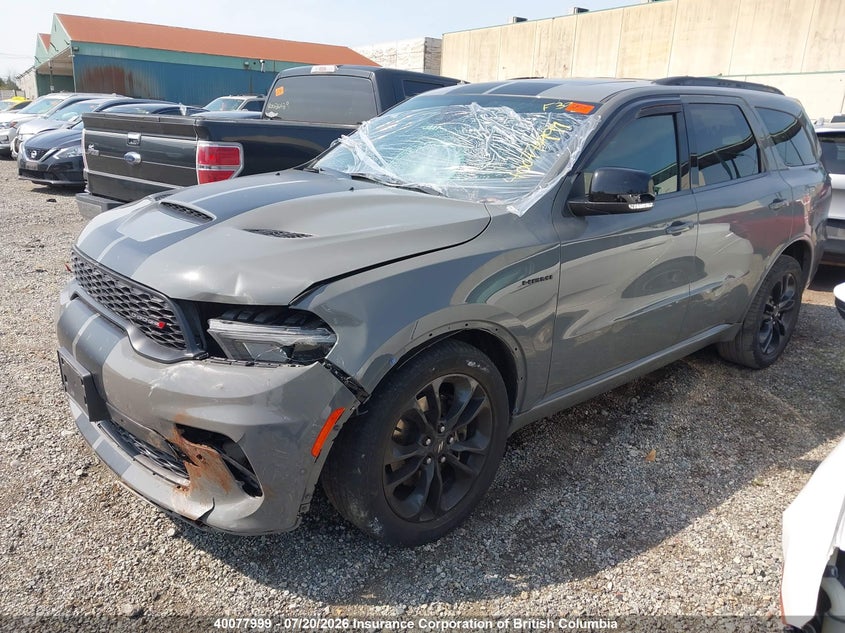 Vin: 1c4sdjct3pc571726, lot: 30094501, dodge durango r/t 20232