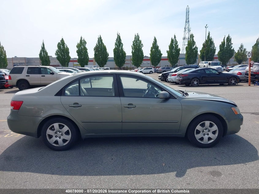 2008 Hyundai Sonata Gls VIN: 5NPET46C88H311924 Lot: 40078000