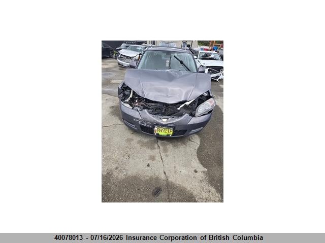 2007 MAZDA 3 HATCHBACK 2.0L I4 FI DOHC 16V F