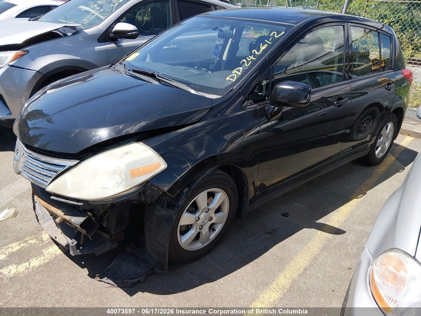 2009 NISSAN VERSA HATCHBACK 1.8L I-4 DOHC, VVT, 122HP