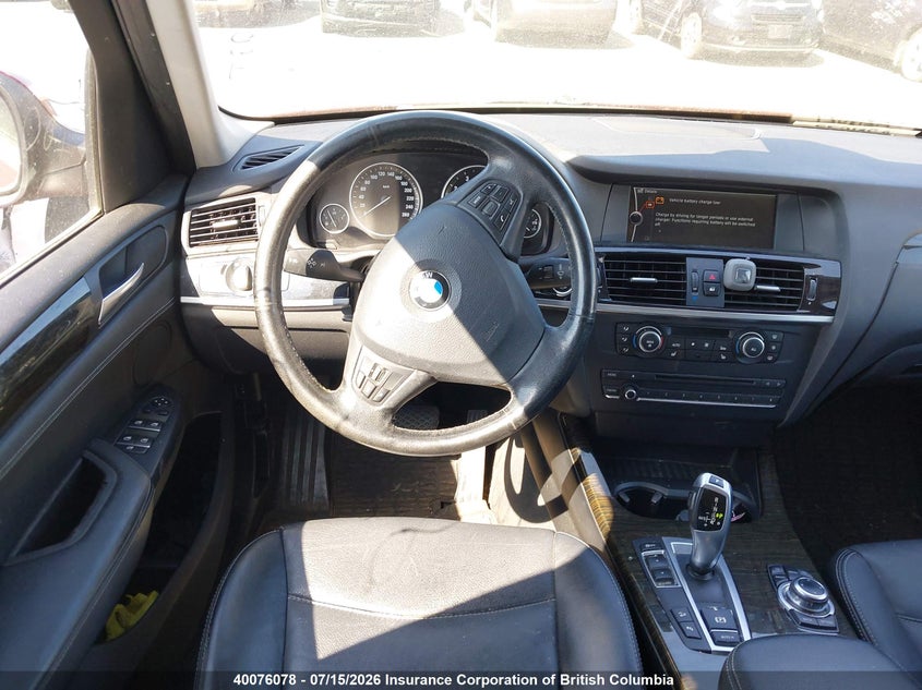 2013 BMW X3 SPORT UTILITY VEHICLE 2.0L I-4 DI, DOHC, VVT, TURBO, 241HP