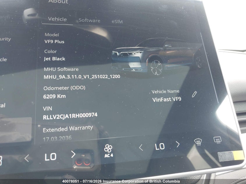 2024 OTHER VINFAST TRADING AND VF 9 PLUS SPORT UTILITY VEHICLE N