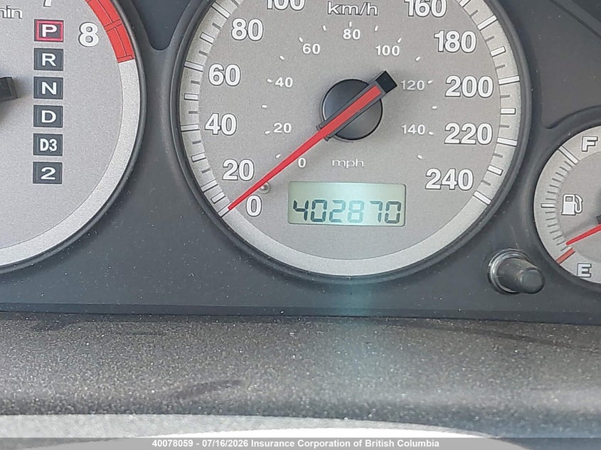 2002 HONDA CIVIC SEDAN 1.7L I4 FI SOHC 16V F
