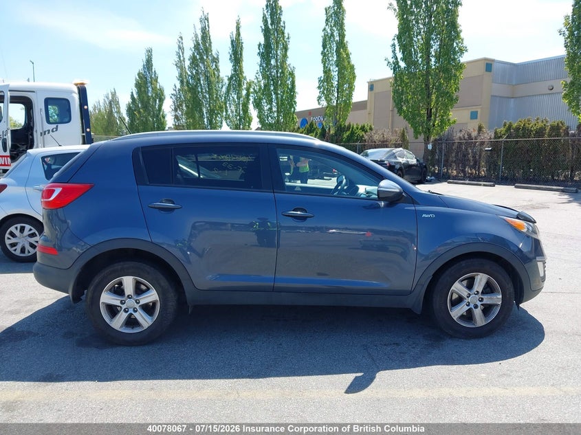 2012 KIA SPORTAGE SPORT UTILITY VEHICLE 2.4L I-4 DOHC, VVT, 176HP